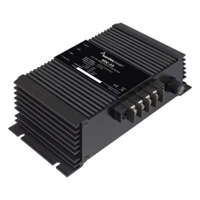 Convertidor de CD-CD, Entrada 20-35 Vcc, Salida: 13.8 Vcc 20 Amp Continuos