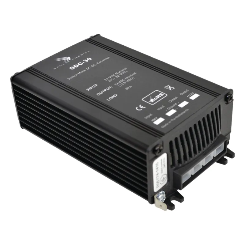Convertidor de CD-CD, Entrada: 20-35 Vcc, Salida 13.8 Vcc 30 A.