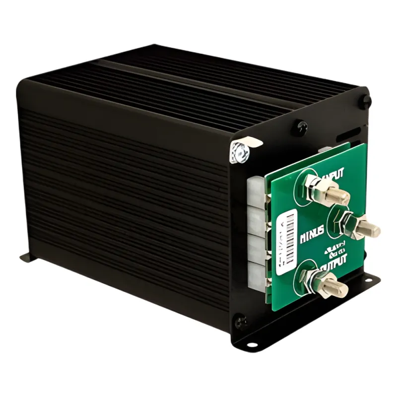 Convertidor de CD-CD, Input 20-35 Vcc, Output 13.8 Vcc 60 A.