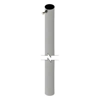 Mástil de 3 metros, 1-1/4" Diam. (Requiere accesorios de Instalación).