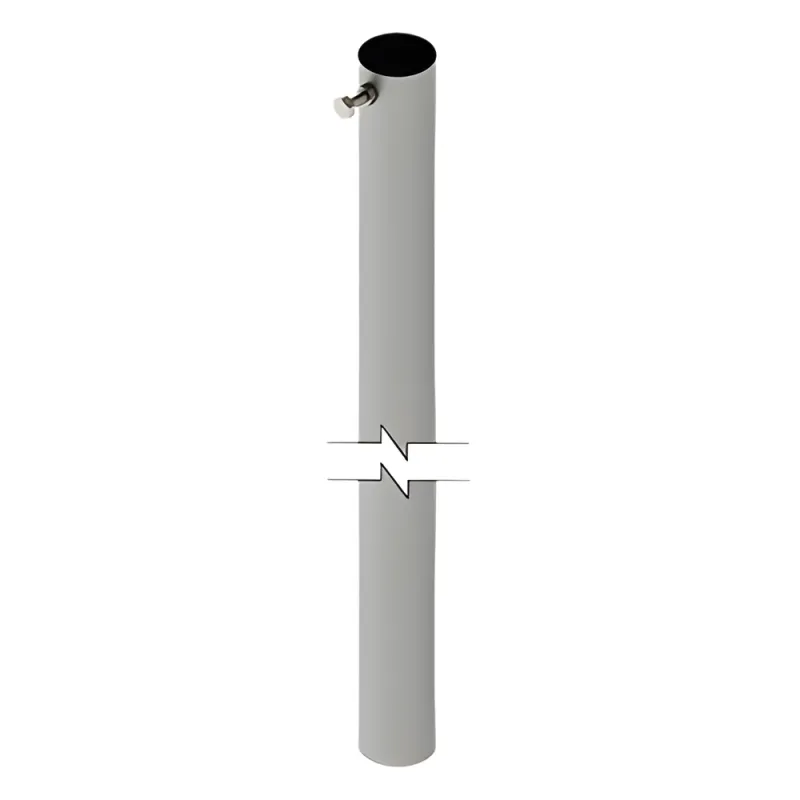 Mástil de 3 metros, 1-1/4" Diam. (Requiere accesorios de Instalación).