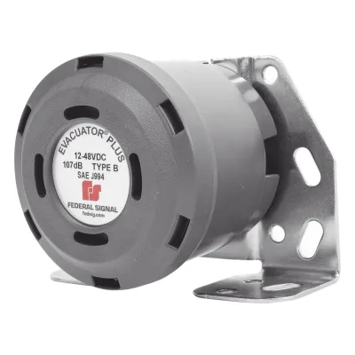 Alarma de Reversa Vehicular y Sirena de Evacuación, 12-48 Vcc, 107 dB