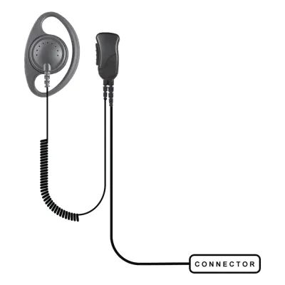 MICRÓFONO DE SOLAPA P/ SEGURIDAD PRIVADA P/ KENWOOD Serie G/ 3230/ 2102G/ 2202L/ 2212L/ 2170/ 2360/ 2302/ 2312/ 2000/ 2402/ NX220/ NX240/ TKD240.
