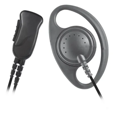 MICRÓFONO DE SOLAPA P/ SEGURIDAD PRIVADA P/ MOTOROLA GP300/ SP-50/ P1225/ PRO3150/ EP450/ EP350/ MAG ONE/ RDU2020/ XV2600. HYT TC-500/ 518/ 600/ 610/ 620/ 700/ 1600/ 700EX.