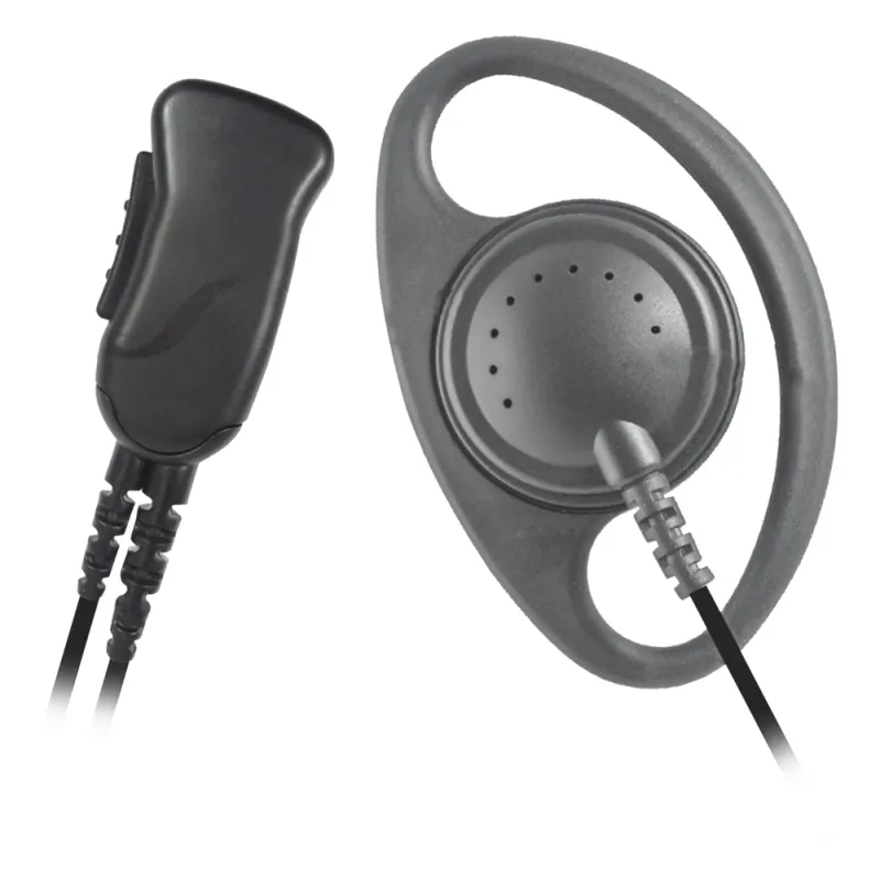 MICRÓFONO DE SOLAPA P/ SEGURIDAD PRIVADA P/ MOTOROLA GP300/ SP-50/ P1225/ PRO3150/ EP450/ EP350/ MAG ONE/ RDU2020/ XV2600. HYT TC-500/ 518/ 600/ 610/ 620/ 700/ 1600/ 700EX.