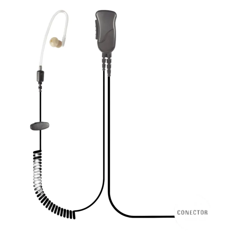 MICROFONO DE SOLAPA CON TUBO ACUSTICO P/KENWOOD TK2402/ TK2312/ TK260/ NX240 /NX220/ TKD240.