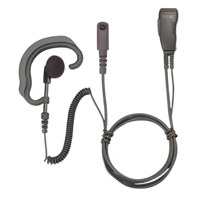 MICRÓFONO DE SOLAPA ESTILO GANCHO P/ICOM ICF-50/ 60/ 3161/ 4161/ 30G/ 30GS/ 30GT/ 40GT/ 40GS/ 40G.