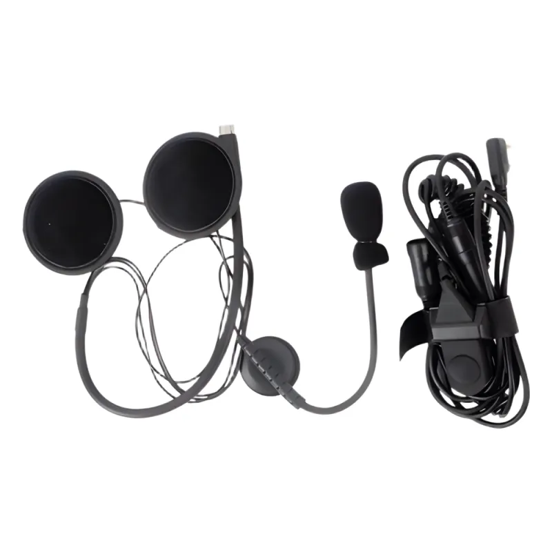 MICRÓFONO CON BOOM PARA CASCO ABIERTO P/ RADIOS KENWOOD Serie G TK260/ 270/ 272/ 372/ 2202/ 2160/ 3230/ 2102G/ 2202L/ 2212L/ 2170/ 2360/ 2302/ 2312/ 2000/ 2402/ NX220/ NX240/ TKD240.
