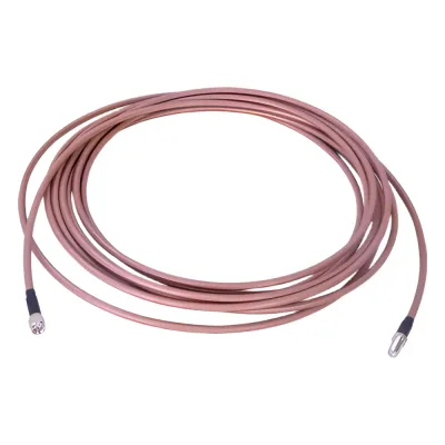Cable RG-142. Conectores SMA Macho/SMA Hembra de 6 Metros (19.69 Pies).