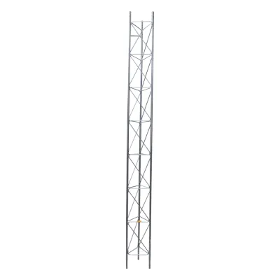 Tramo de Torre Arriostrada de 3m x 35cm, Galvanizado por Electrólisis, Hasta 45 m de Elevación. Zonas Secas.
