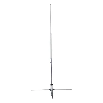 Antena base VHF, omnidireccional, rango de frecuencia 144 - 174 MHz