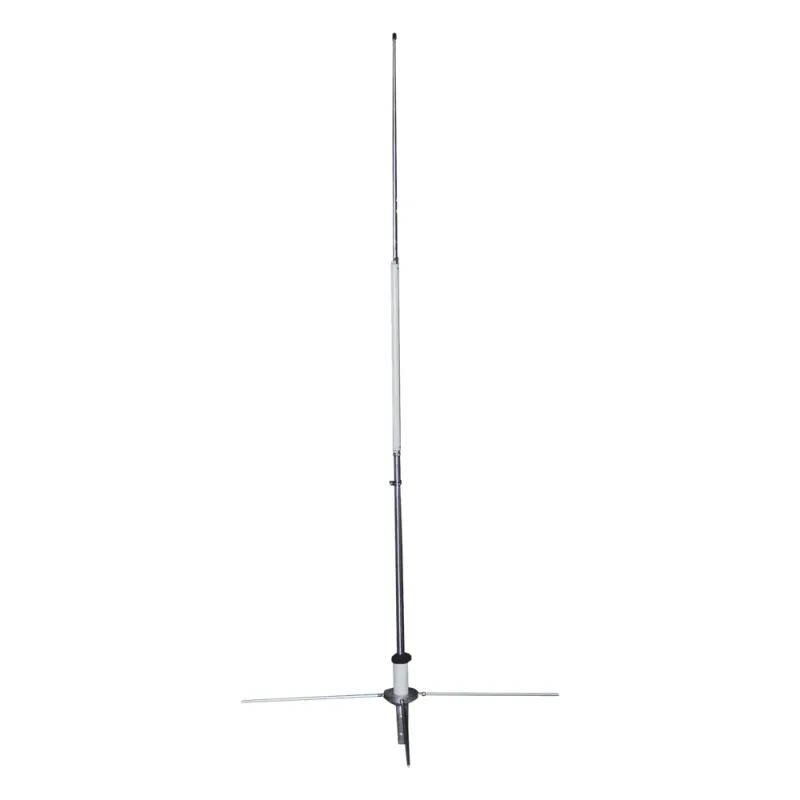Antena base VHF, omnidireccional, rango de frecuencia 144 - 174 MHz