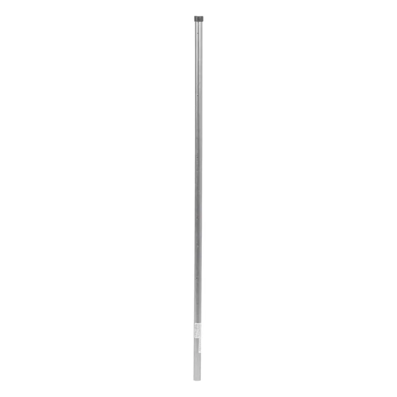 Poste de Esquina de 1.2m para Cerca Electrificada de Tubo Galvanizado cal. 18 de 1"Diam. Ideal para 5 Aisladores (No incluidos).