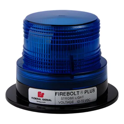 Estrobo azul FireBolt Plus, 12-72 Vcc (2 Joules) con tubo de reemplazo