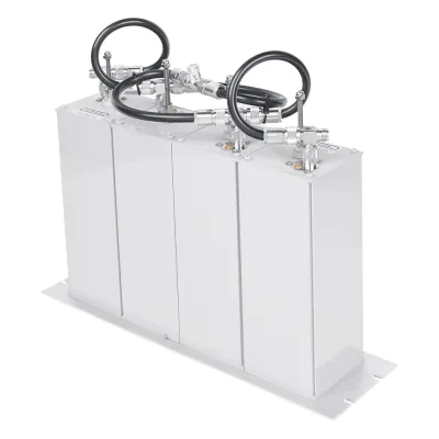 Duplexer Compacto Pasa Banda-Rechazo de Banda, 148-174 MHz, 4Cav.(4" por Lado) 600 kHz, 1.5 dB, 350 Watt, N Hembras.