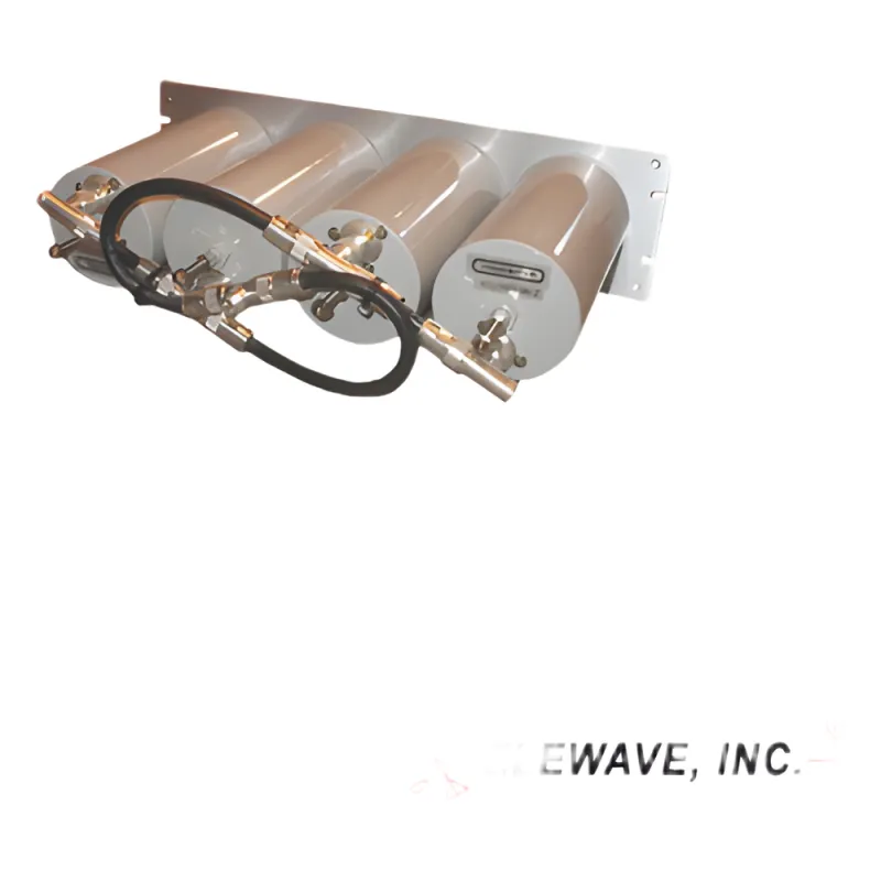 Duplexer Pasa Banda-Rechazo de Banda, 470-512 MHz, 4 Cavidades (4" Dia.) 3 MHz, 250 Watt, N Hem.