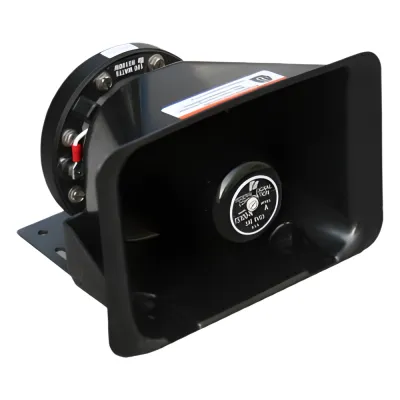 Bocina de Uso Rudo TS100N, con 100W de Potencia