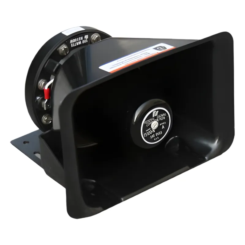 Bocina de Uso Rudo TS100N, con 100W de Potencia