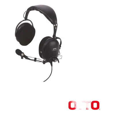 Diadema de Uso Rudo Puesta Sobre la Cabeza para ICOM ICF50/60/ 50V/60V/3161/4161