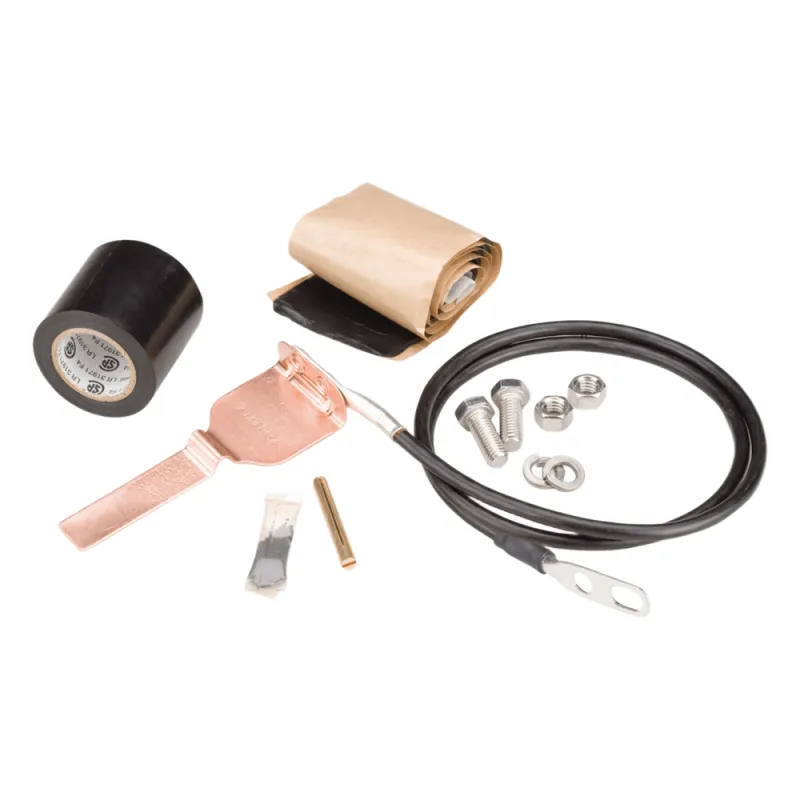 Kit de Puesta a Tierra HELIAX para Cable Coaxial Corrugado 1-1/4 pulgadas