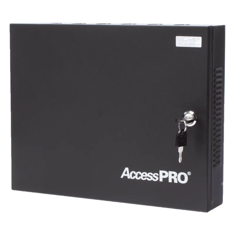 Panel de Control de Acceso 2 Puertas / 30,000 Tarjetas / TCP/IP / Gabinete y Fuente 12VCC 3A / Software ZKAccess 3.5