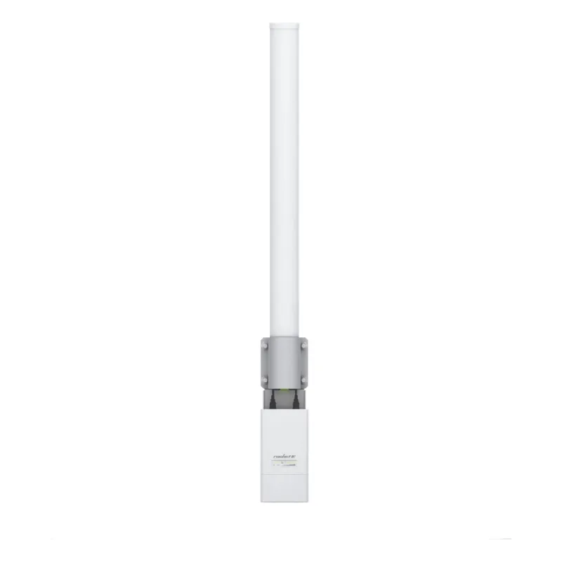 Antena omnidireccional, potente cobertura de 360°, doble polaridad MIMO 2x2, frecuencia 2 GHz (2.35-2.55 GHz) de 10 dBi