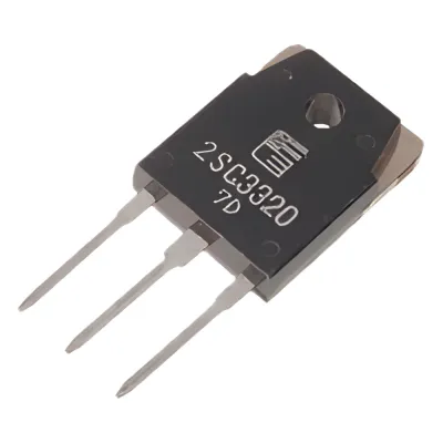 Transistor de Potencia en Silicio tipo NPN, 500 Vc-b, 15 A. 80 Watt, TO-3PM .