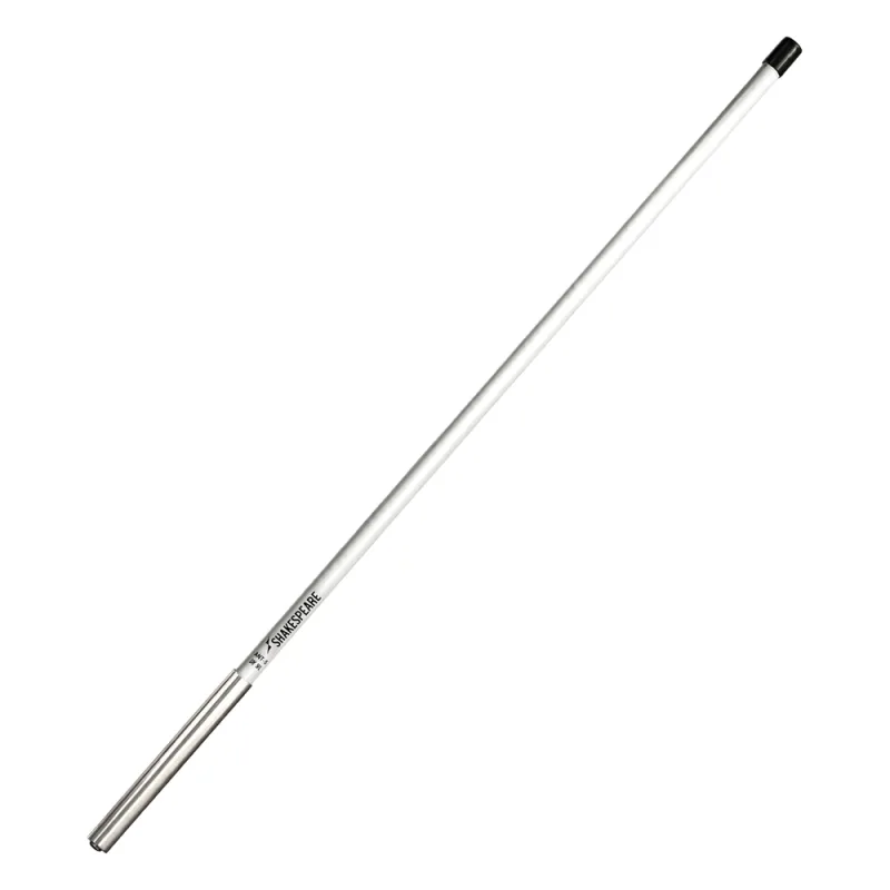 Antena Marina VHF-AIS SHAKESPEARE 396-1-AIS / Fibra de Vidrio / Conector SO-239 / Soporte en U para Mástil / 50 W / 3 dB / Banda Marina VHF y AIS / 139.7 cm (55 in)