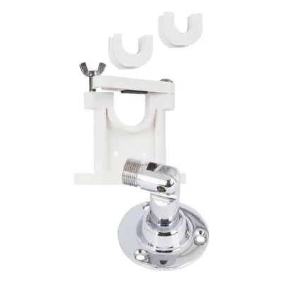 Kit de Montaje SHAKESPEARE 410-R / Soporte Giratorio 81-S + Soporte Superior 408-R / Para Antenas de 1" a 1-1/2" de Diámetro / Acero Inoxidable / Rosca 1"-14