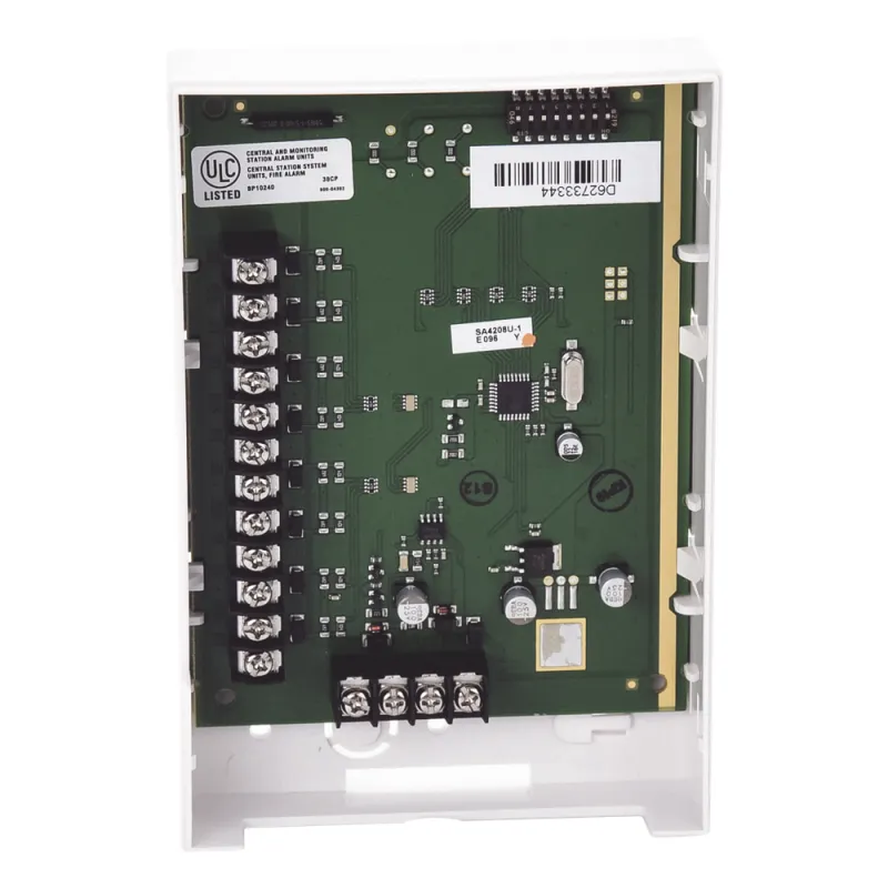 Módulo expansor universal de 8 zonas con resistencia de fin de línea para bucle de polling V-Plex