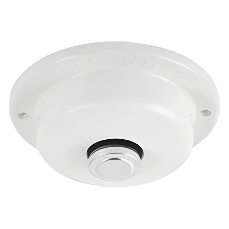 Detector de calor de temperatura fija 57 °C, normalmente abierto, para sistemas de alarma contra incendio