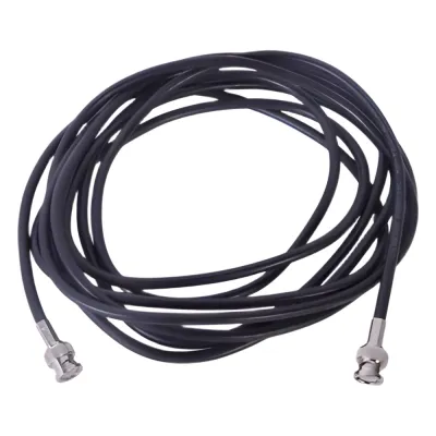 Cable Coaxial RG-59U-SYS-COBRE (400 cm)Cinta Poliester, 40%Malla-Aluminio, BNC Macho-BNC Macho.