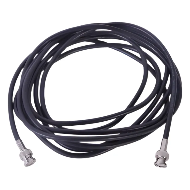 Cable Coaxial RG-59U-SYS-COBRE (400 cm)Cinta Poliester, 40%Malla-Aluminio, BNC Macho-BNC Macho.