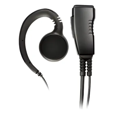 MICRÓFONO DE SOLAPA CON ESTILO GANCHO P/ RADIOS HYT HYT TC-500/ 518/ 600/ 610/ 700. MOTOROLA GP300/ SP-50/ P1225/ PRO3150/ MAG ONE/ EP450/ EP350.