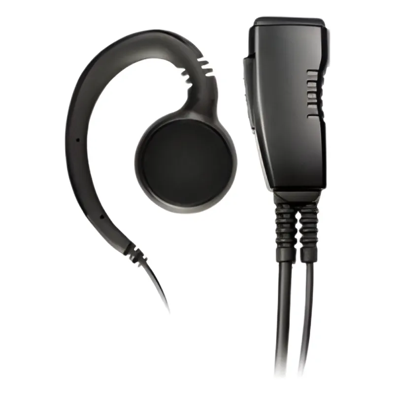 MICRÓFONO DE SOLAPA CON ESTILO GANCHO P/ RADIOS HYT HYT TC-500/ 518/ 600/ 610/ 700. MOTOROLA GP300/ SP-50/ P1225/ PRO3150/ MAG ONE/ EP450/ EP350.