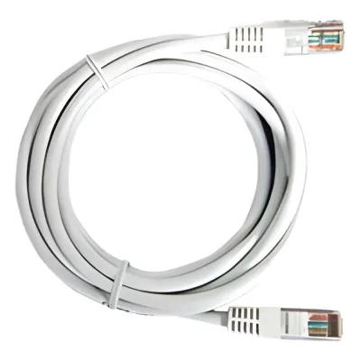 Cable de Parcheo UTP Cat5e - 0.5 Metros (1.64 Pies) - Blanco