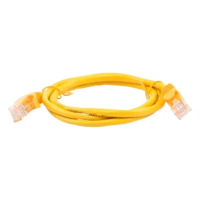 Cable de Parcheo UTP Cat5e - 1 Metro (3.28 Pies) - Amarillo