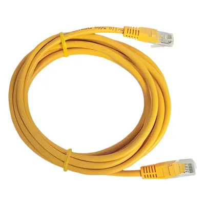 Cable de Parcheo UTP Cat6 - 0.5 Metros (1.64 Pies) - Amarillo