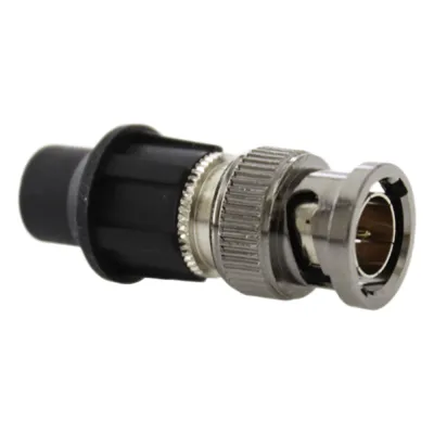 Conector a Presión para Cable Tipo RG6, RG59, RG178 en Sistema CaP (Incluye CaP Color Negro)