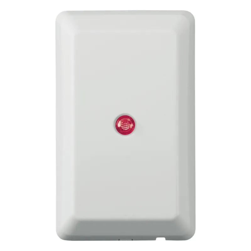 Módulo de gestión de energía Z-Wave que ajusta termostatos y luces según el estado de armado del sistema, compatible con paneles Honeywell LYNX y VISTA seleccionados