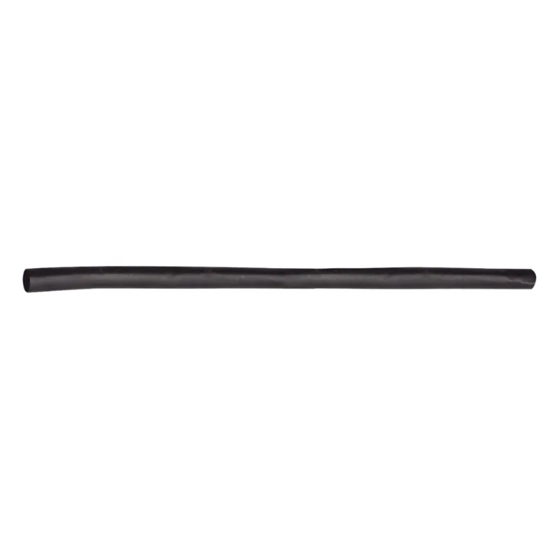 Tubo Termoencogible (Termofit) Negro de 1.2 m, 1/16" de Diámetro, Reduce de 2:1, Poliolefina.