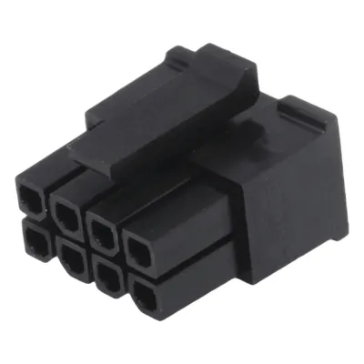 Conector Plug tipo MOLEX de 8 Contactos en Doble Fila a 3.0 mm para Pin Hembra.