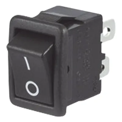 Interruptor Rocker DPST On-Off, 250 Vca.,10 Amp.,