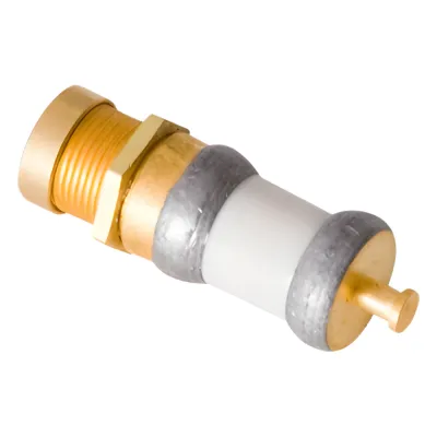 Capacitor Variable de Aire, 1-20 pF para Reemplazo en el Ajuste del Rechazo de Banda en Duplexers VHF (L=12,44 mm).