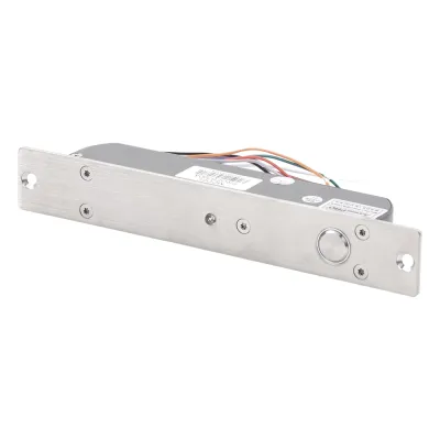 Cerradura de Perno 2000 kg de sujeción/ Abierta en caso de falla (Fail Safe)/ Con temporizador y Sensor de puerta