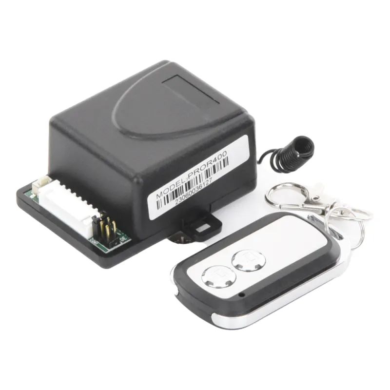 Receptor con 2 Relevadores y Control Remoto hasta 50 metros.