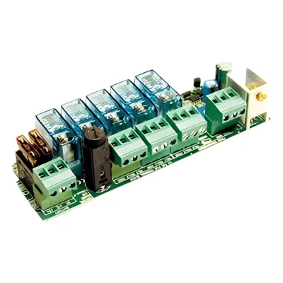 Tarjeta Para Conexión de 2 Baterías de Respaldo 12V–1.2 Ah / Compatible con Cuadros de Mando Para Motores Abatibles CAME