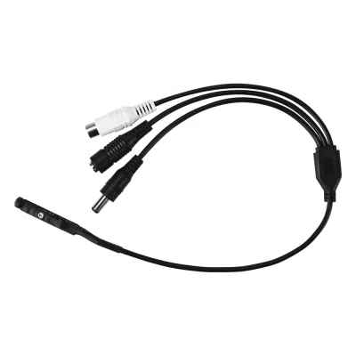 Micrófono con Cancelación de Ruido de Alta Fidelidad / Interior / 12 Vcc / Entrada RCA
