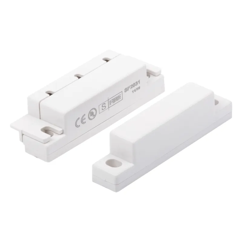 Contacto magnético para puertas y ventanas color blanco / GAP: 33 mm