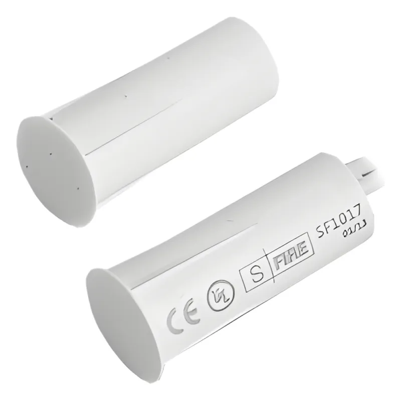 Contacto Magnético de Empotrar / GAP 19 mm / Switch NC / Puertas y Ventanas de Madera y Aluminio / Color Blanco / 12VCC